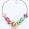 Jewelry Fashion 2014 New 3 Colors Crystal Statement Necklace Choket