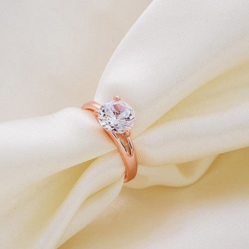 Crystal Zircon Ring jewelry for women M12 New Fashion Charm High quality plated 18K