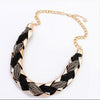 Necklace Bohemian Korean Weave Fashion Metal Bead Fashion